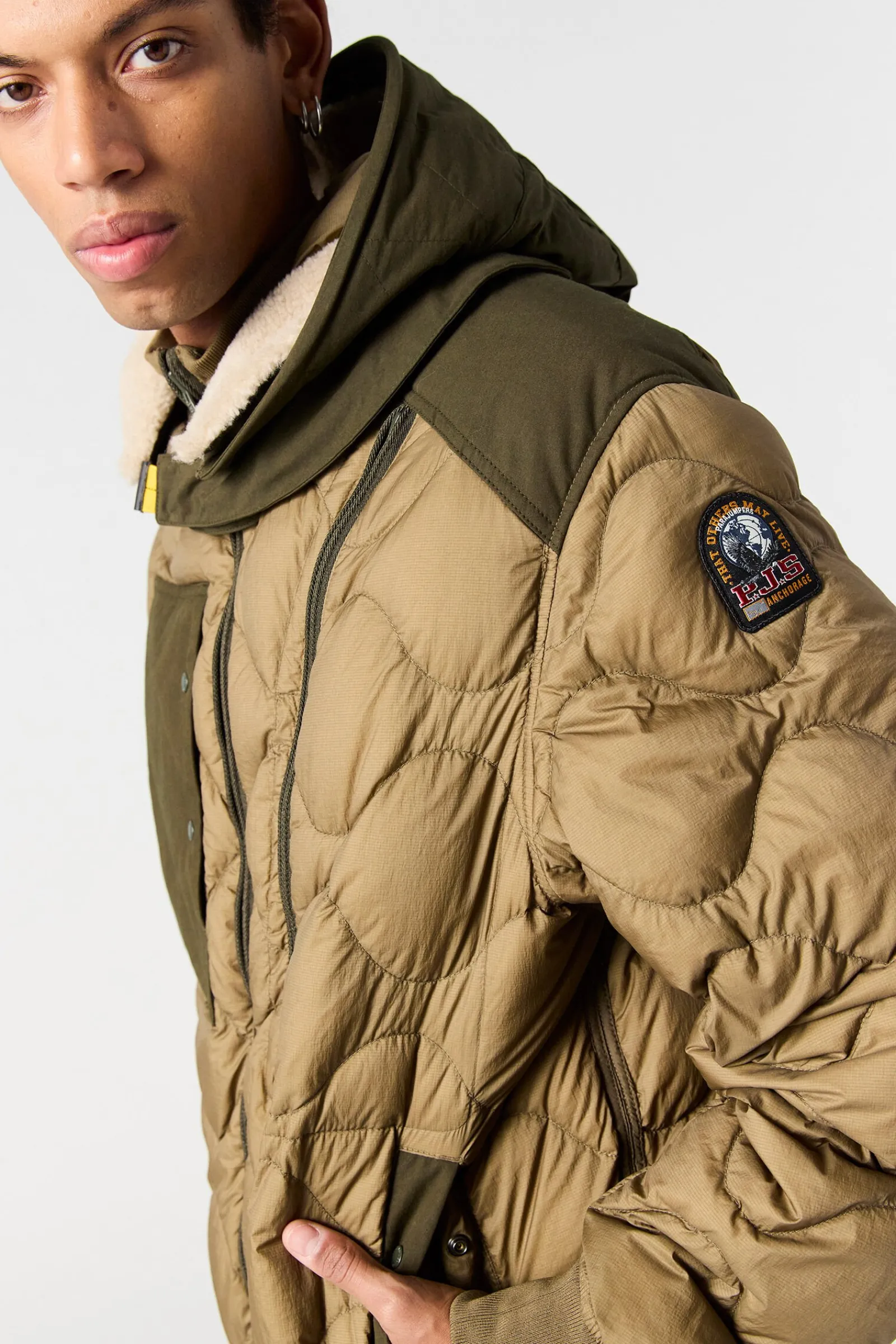AKUTAN - DAUNENJACKE MIT KAPUZE-Parajumpers Online
