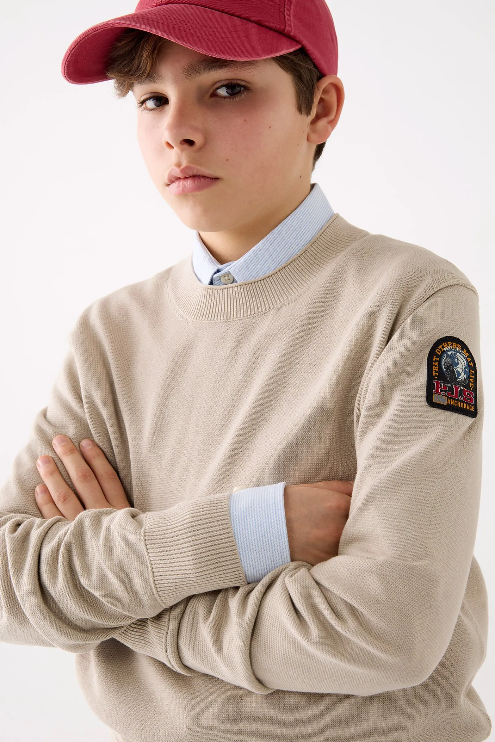 BASIC BRAW - RUNDHALSPULLOVER-Parajumpers Clearance