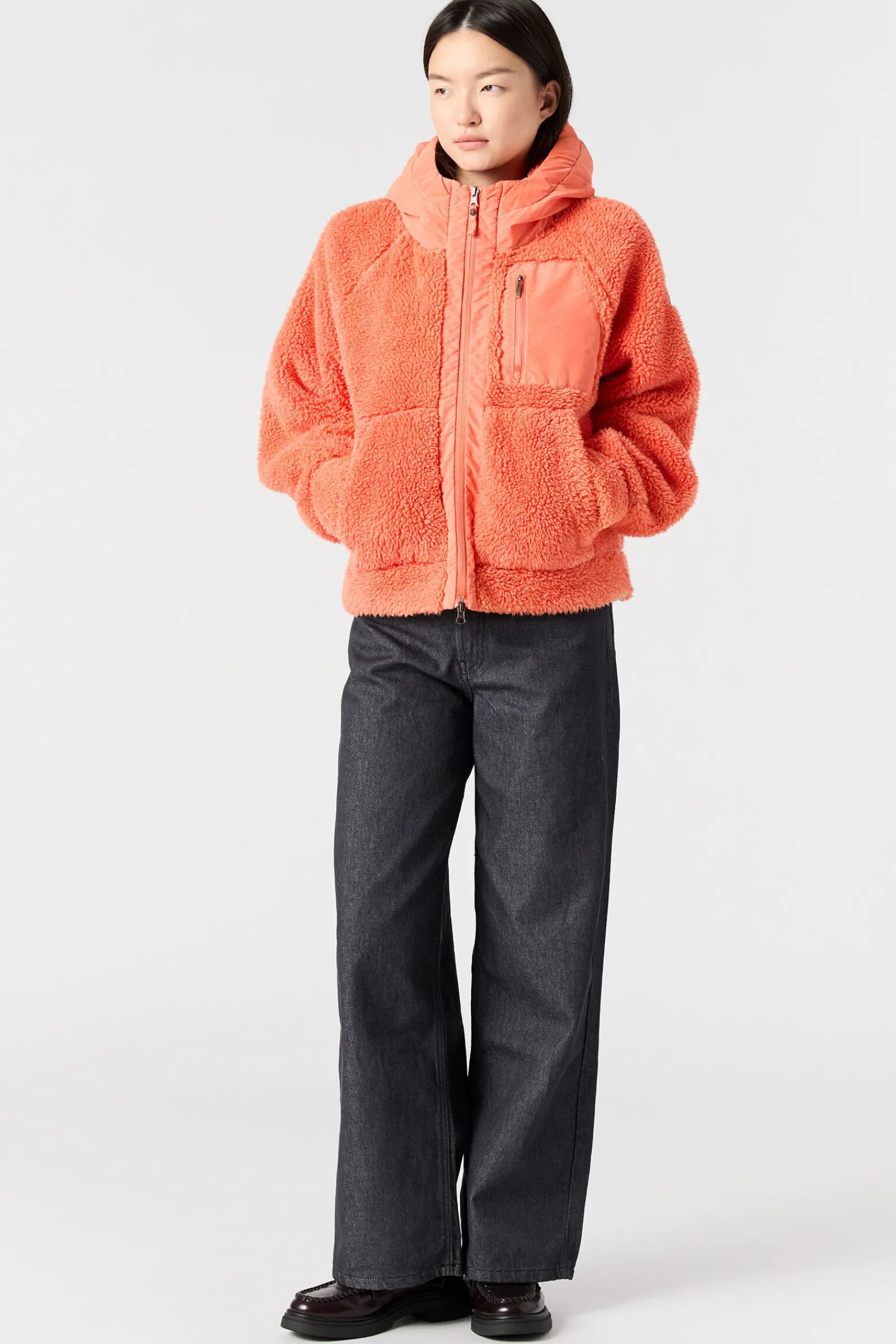 CREAMY - SWEATJACKE MIT DURCHGEHENDEM REIßVERSCHLUSS-Parajumpers Clearance