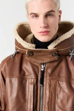 JULIUS SPECIAL - BOMBERJACKE AUS LEDER-Parajumpers Sale