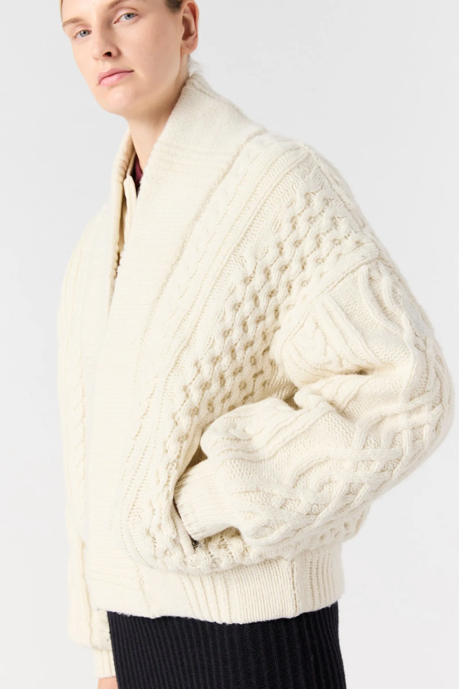 NEZUKO - CARDIGAN MIT DURCHGEHENDEM REISSVERSCHLUSS-Parajumpers Hot