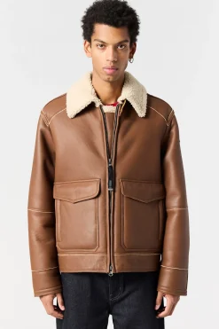 RODNEY SPECIAL - BOMBERJACKE AUS LEDER-Parajumpers Online