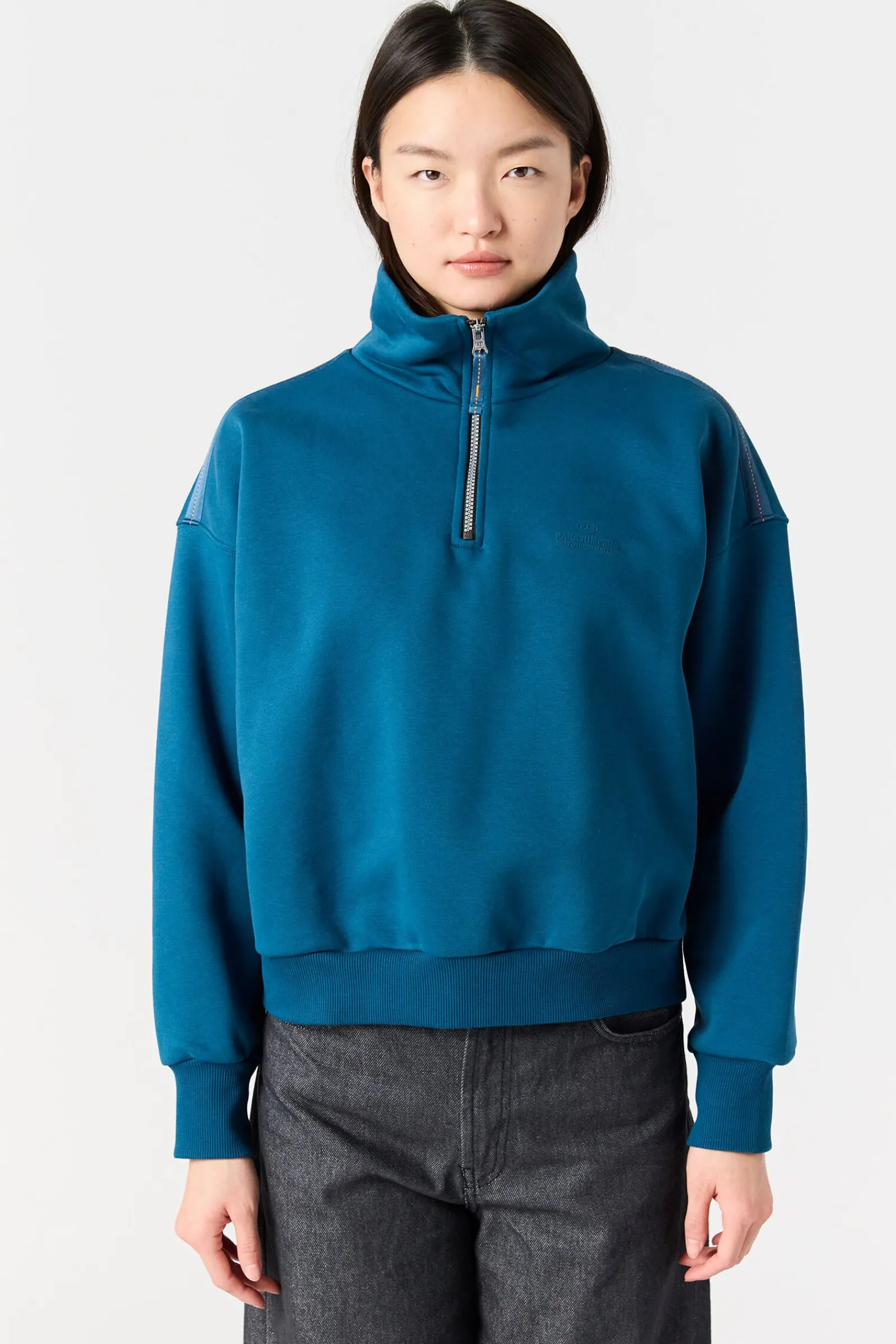 ZENDAYA - SWEATSHIRT MIT HALBEM REIßVERSCHLUSS-Parajumpers Hot